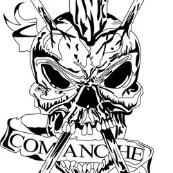 COMANCHE COMPANY VECTOR FILE SVG DXF EPS PNG JPG FILE