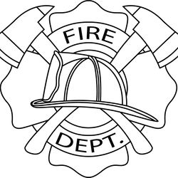 fire fighter badge vector file ai, vector, svg, dxf,eps, p svg dxf eps png jpg file