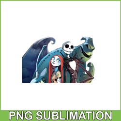 sally, jack and oogie boogie png