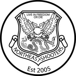 Northeast Shooters Badge,Seal, Custom, Ai, Vector, SVG, DXF, EPS,PNG,JPG Digital file SVG DXF EPS PNG JPG FILE