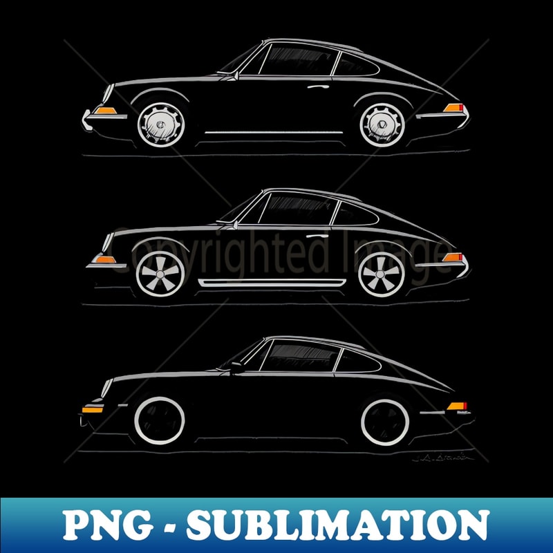 UM-36848_My drawing of the first three generations of the classic sports coupe from Stuttgart suffenhausen 6220.jpg