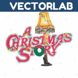 a christmas story leg lamp png sublimation file