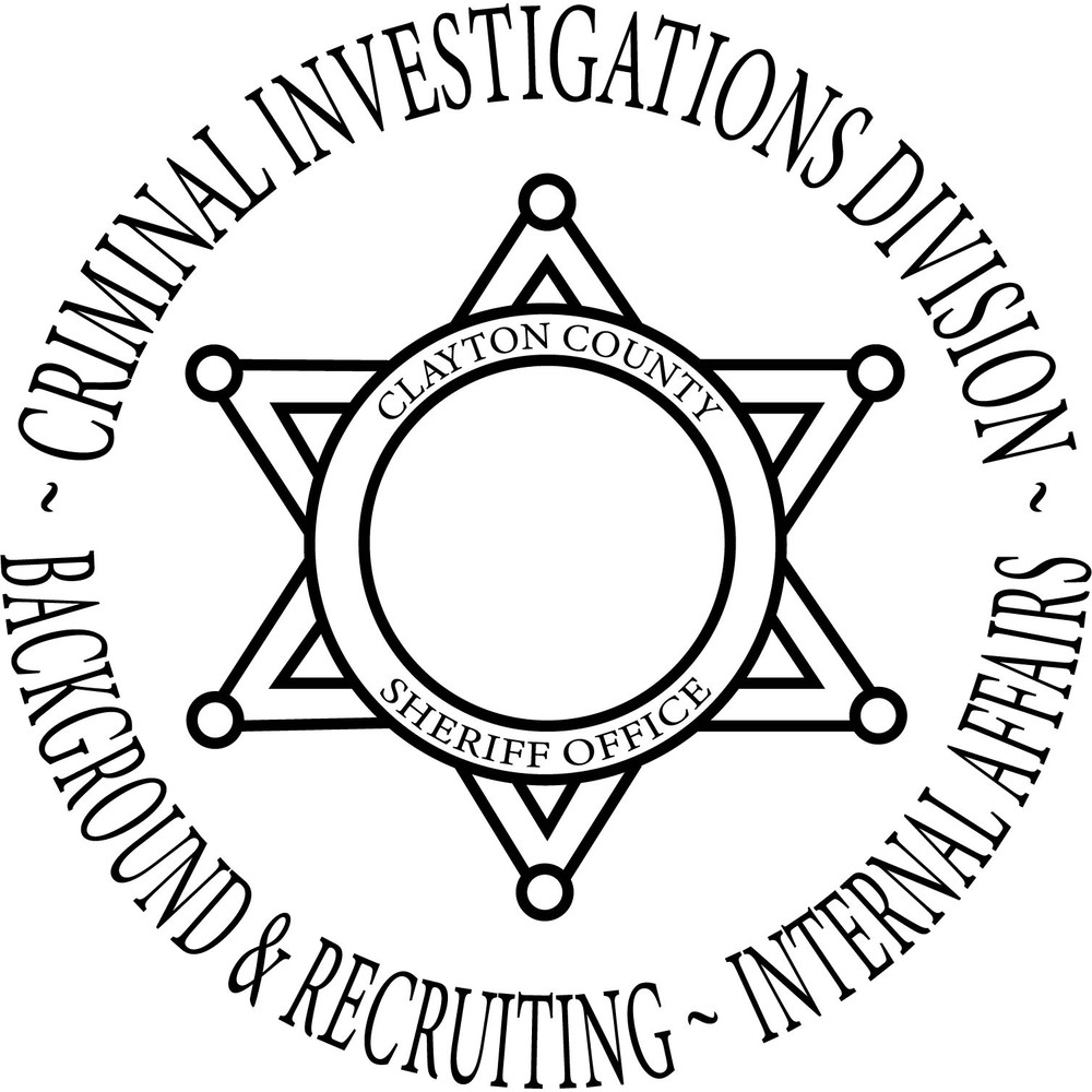 Sheriff Badge, Criminal Investigations Division, Clayton County Sheriff Badge,Custom vector file Digital file.jpg