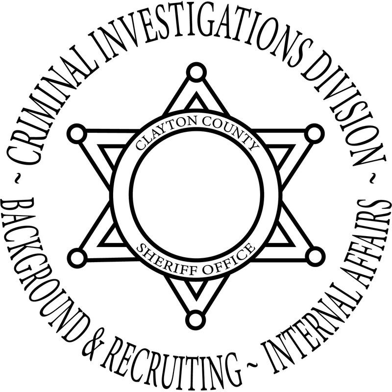Sheriff Badge, Criminal Investigations Division, Clayton County Sheriff Badge,Custom vector file Digital file.jpg