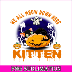 we all meow down here svg