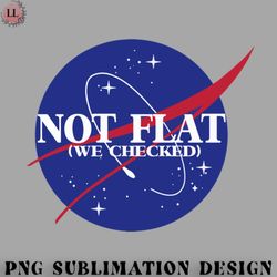 football png not flat we checked