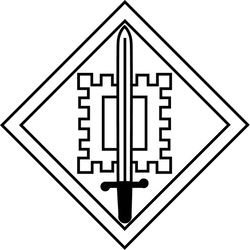 us army 18th engineer brigade ssi patch vector file svg dxf eps png jpg file