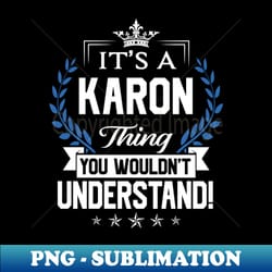 karon karon things name 2 - vintage sublimation png download - unleash your creativity
