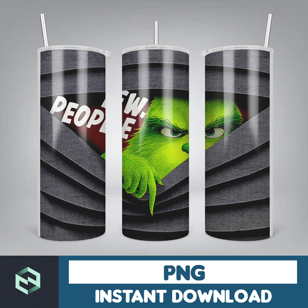 Christmas 20 Oz Skinny Tumbler Sublimation, Christmas Movies Png, Xmas Holiday Png, Santa Hat Png, Christmas 20oz Tumbler Wrap (8).jpg