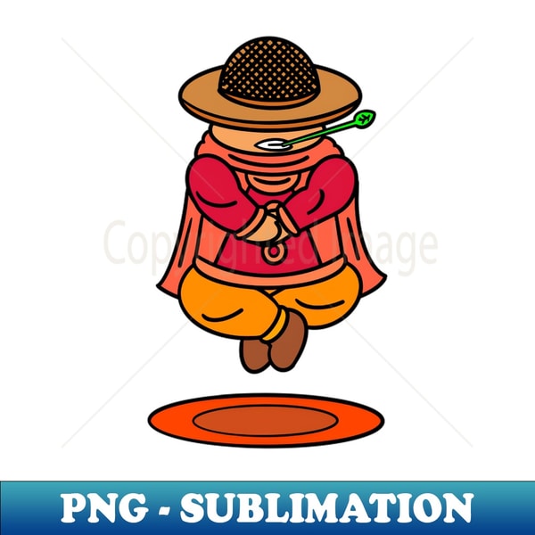 Funny cartoon guy floating color - PNG Transparent Sublimati | Inspire ...