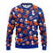 NHL New York Islanders Santa Claus Snowman Ugly Hoodie 3D Zip Hoodie 3D Ugly Christmas Sweater 3D Fleece Hoodie