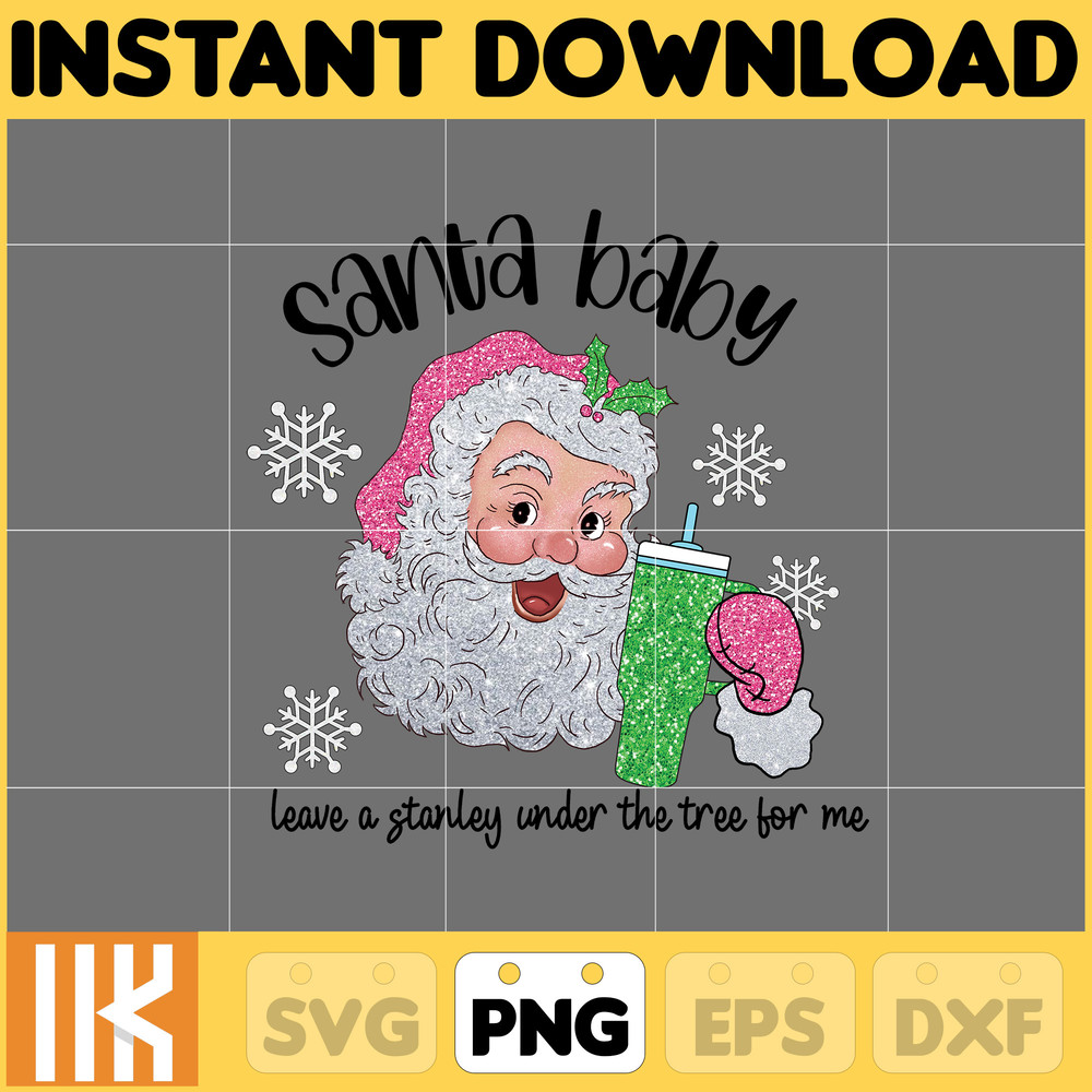 Pink Christmas Png, Christmas Png, Christmas Tree Cakes PNG, Christmas Coffee Png, Santa Png, Nutcracker Png (18).jpg