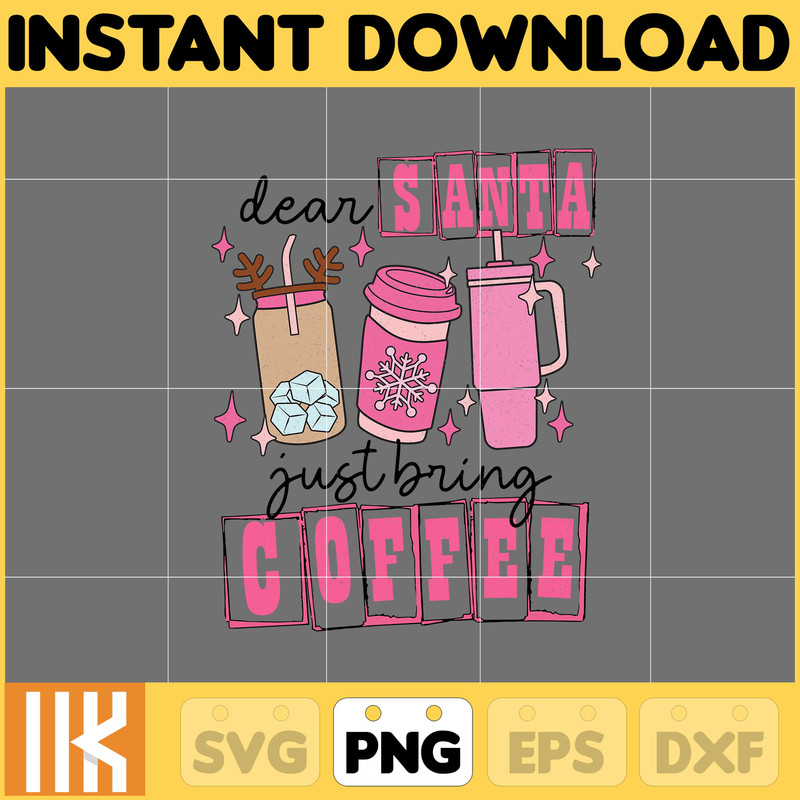 Pink Christmas Png, Christmas Png, Christmas Tree Cakes PNG, Christmas Coffee Png, Santa Png, Nutcracker Png (5).jpg