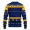 NHL St. Louis Blues Dabbing Santa Claus Ugly Hoodie 3D Zip Hoodie 3D Ugly Christmas Sweater 3D Fleece Hoodie