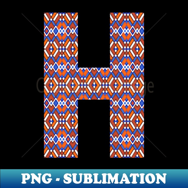 H Sign Pattern Monogram Letter H- geometric pattern - Special Edition Subli | Inspire ...