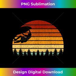 Vintage Sunset Climbing Gift For Climbers and Boulderers - Contemporary PNG Sublimation Design - Ideal for Imaginative Endeavors