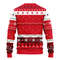 NHL New Jersey Devils Dabbing Santa Claus Ugly Hoodie 3D Zip Hoodie 3D Ugly Christmas Sweater 3D Fleece Hoodie