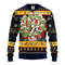 NHL Nashville Predators 12 Grinch Ugly Hoodie 3D Zip Hoodie 3D Ugly Christmas Sweater 3D Fleece Hoodie