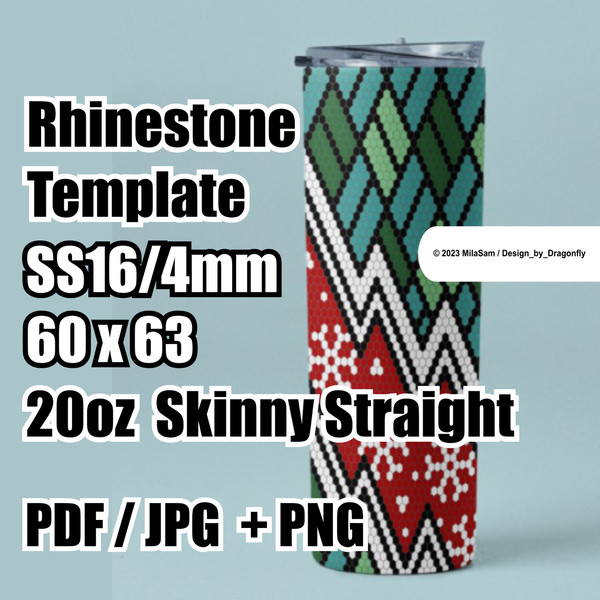 bling tumbler template SS16  honeycomp for 20oz skinny straight 216.jpg