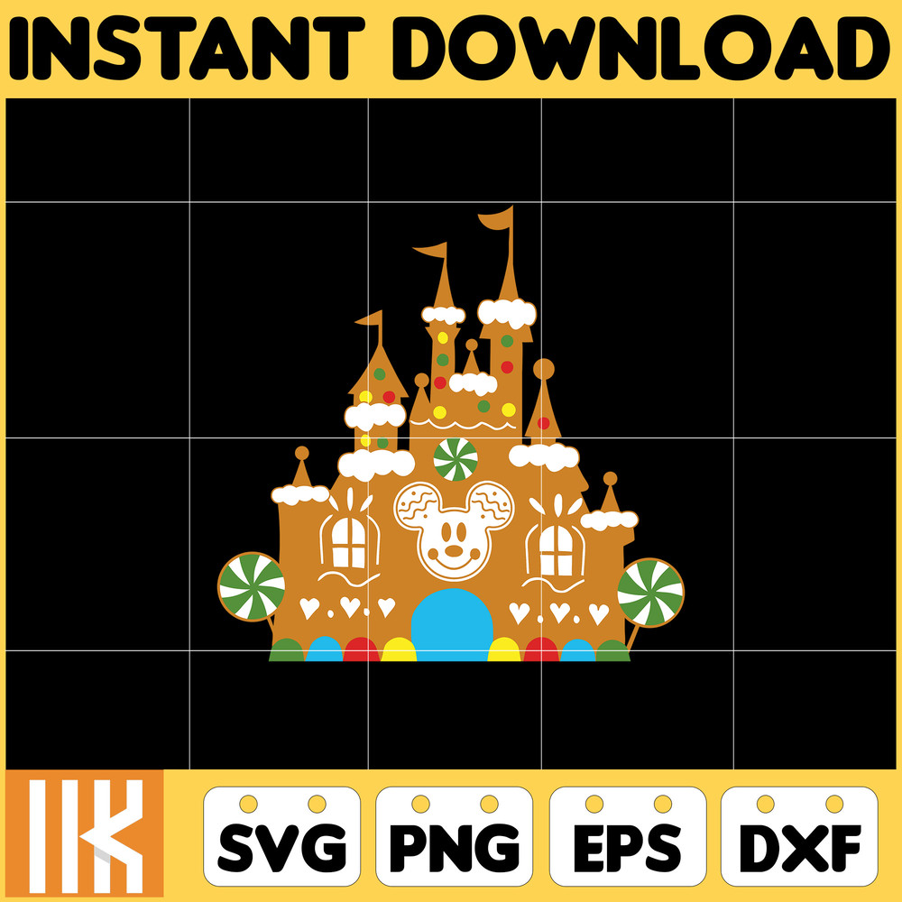 Christmas Svg, Gingerbread Castle Svg, Mouse Gingerbread, Pink Gingerbread Svg, Gingerbread Cookie Svg, Christmas Doodle Svg (1).jpg