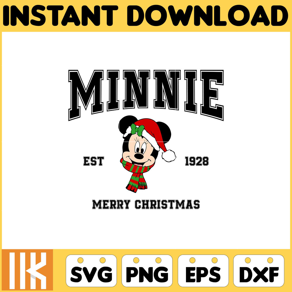 Christmas Mouse And Friend SVG, Christmas Season Svg, Christmas Squad Svg, Xmas Holiday Svg, Merry Christmas Svg (6).jpg