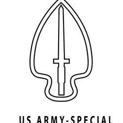 us army special operations command airborne vector file svg dxf eps png jpg file