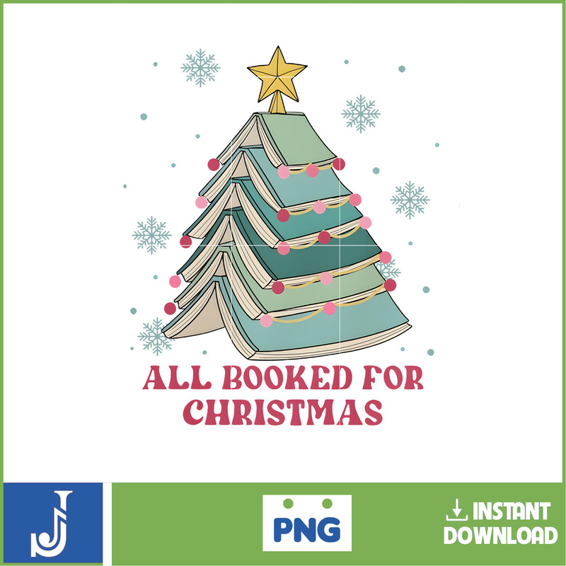 Christmas Book Tree Png, Christmas Gift, Book Lovers Png, Bookworm Christmas Png, Gift For Teachers, School Christmas, Xmas Design Png (3).jpg
