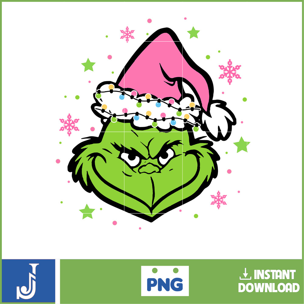 Pink Christmas Grinch Png, My Day Design Png, Bougie Christmas Png, Christmas Movie Png, That It I'm Not Going Png (3).jpg