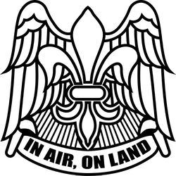 U.S. ARMY 82ND AIRBORNE DIVISION DUI PATCH VECTOR FILE SVG DXF EPS PNG JPG FILE