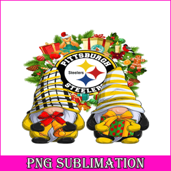 Gnome Steelers PNG, Christmas Gnomes NFL PNG, National Football League PNG