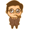 Kawaii Sartre - Japanese Style Philosopher.png
