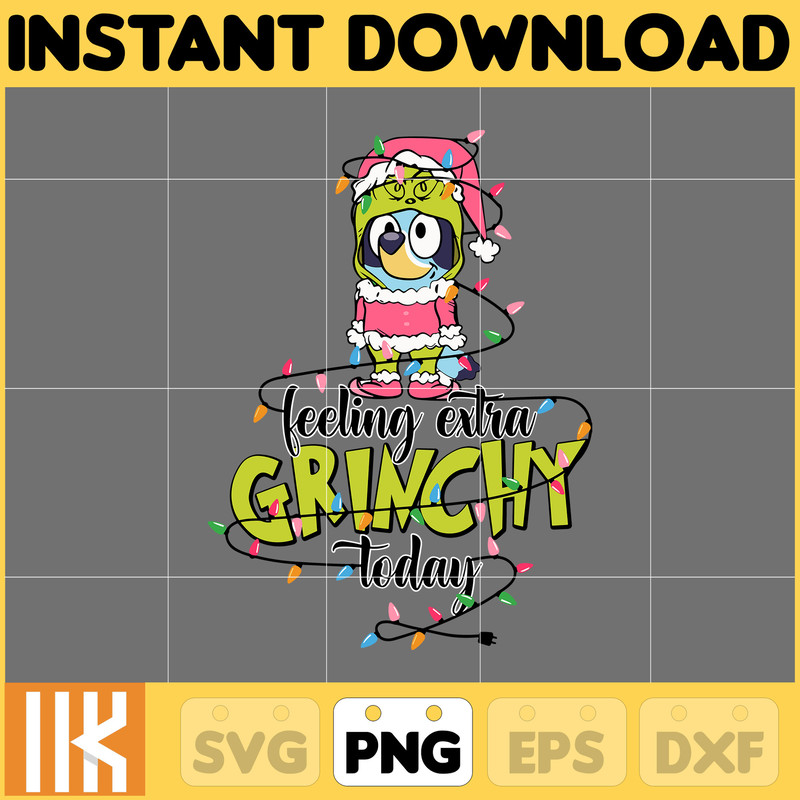 Pink Blue Dog Christmas Holiday Png, Blue Dog & Family Png, Christmas Cartoon Png, Funny Christmas 2023 Png, Pink Christmas Png (26).jpg