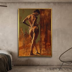 sensual girl artwork, erotic canvas art, nude wall art, sexy body decor, sexy woman canvas, nude girl print,,canvas desi