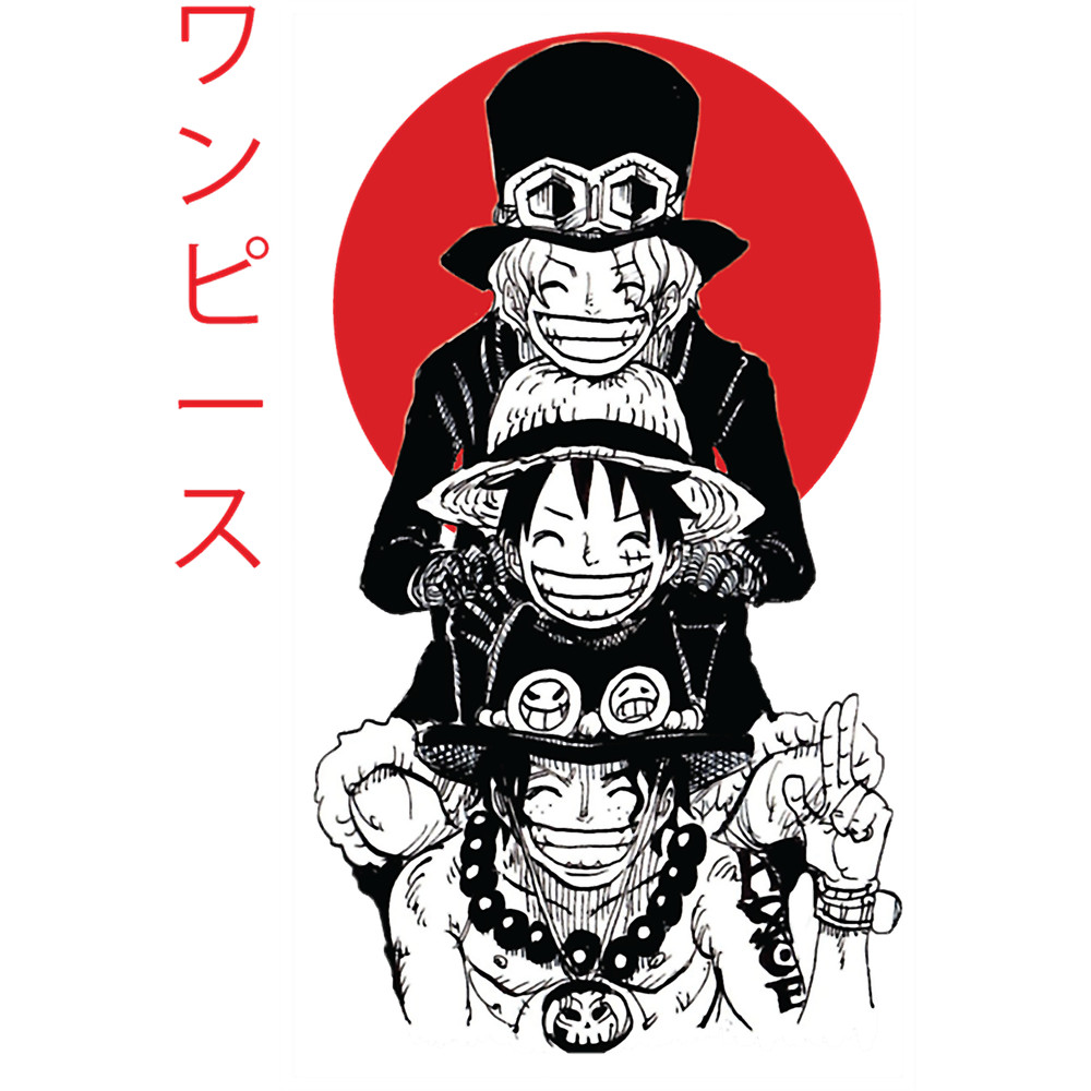 one piece luffy ace sabo .png