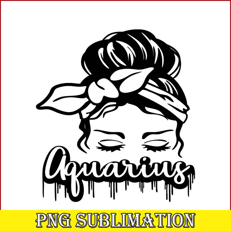 QUE31102323-Aquariuos Girls PNG, Birthday Queen PNG, Happy Birthday PNG.png