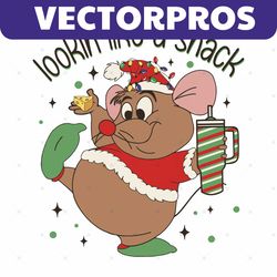 lookin like a snack gus gus cinderella christmas svg file