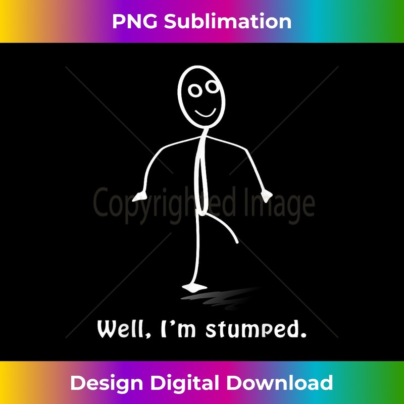 Funny Well, I'm Stumped Stickman Costume - Stick Figure - Mi | Inspire ...