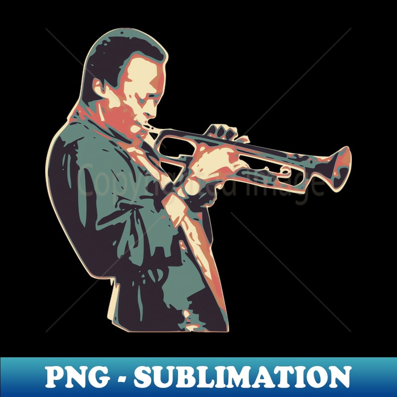 Miles Davis Tri-Color - Premium PNG Sublimation File - Defyi | Inspire ...