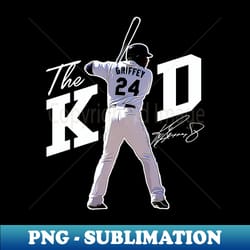 ken griffey jr the kid basketball legend signature vintage retro 80s 90s bootleg rap style - aesthetic sublimation digital file - stunning sublimation graphics