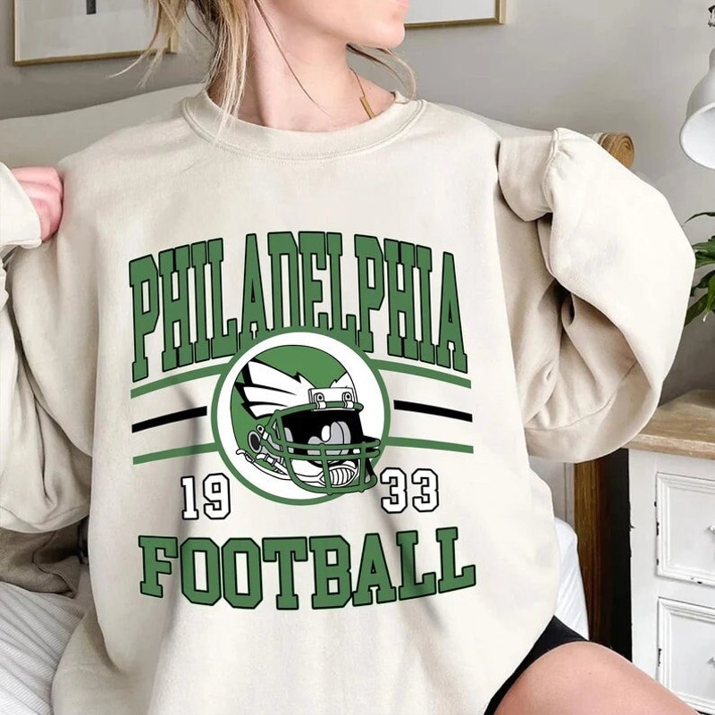 Vintage Philadelphia Eagles Football Sweatshirt, Retro NFL Eagles Unisex Shirt, 80s 90s Eagles Shirt, Gift for Fans.jpg