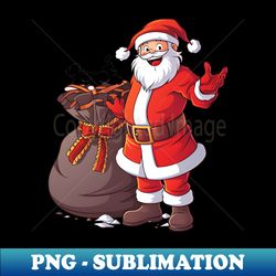 Santas Christmas Party - Exclusive PNG Sublimation Download - Transform Your Sublimation Creations