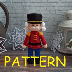 Christmas Nutcracker crochet pattern