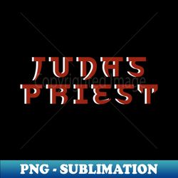 Judas Priest text design - Signature Sublimation PNG File - Boost Your Success with this Inspirational PNG Download