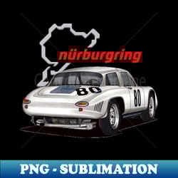 outstanding adorable exclusive hand drawing famous legendary germany sportcar porsche 356b 2000gs carrera 2 gt dreikantschaber t6 nurburgring - premium png sublimation file - transform your sublimation creations