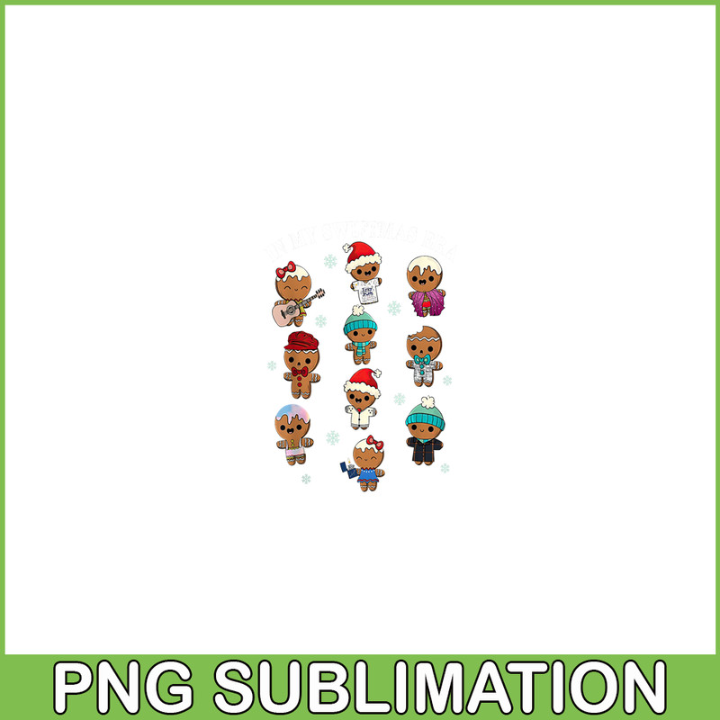 TLS13112312-In My Swiftmas Era PNG Funny Gingerbread PNG, Xmas Holiday PNG.png