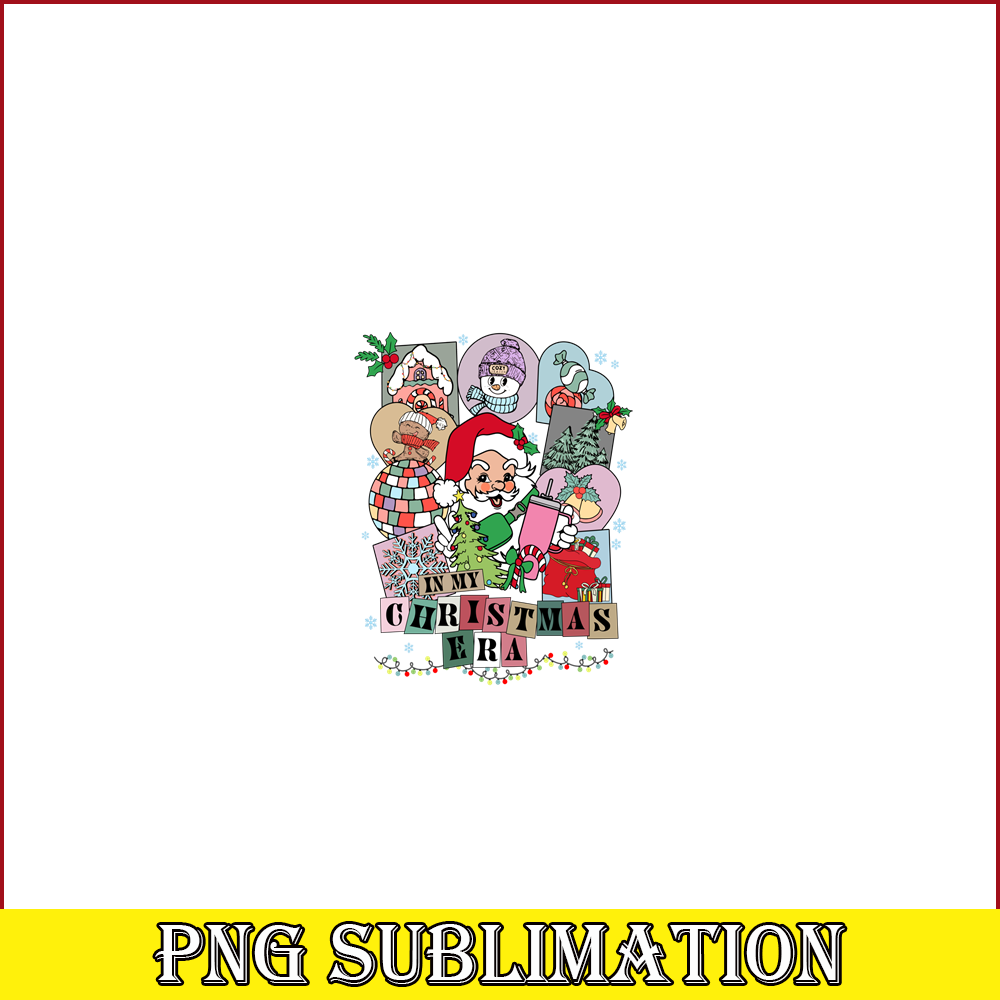 TLS13112305-In My Christmas Era PNG, Merry Swiftmas PNG, Santa Claus PNG.png