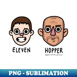 stranger things 4 eleven hopper - aesthetic sublimation digital file - unlock vibrant sublimation designs