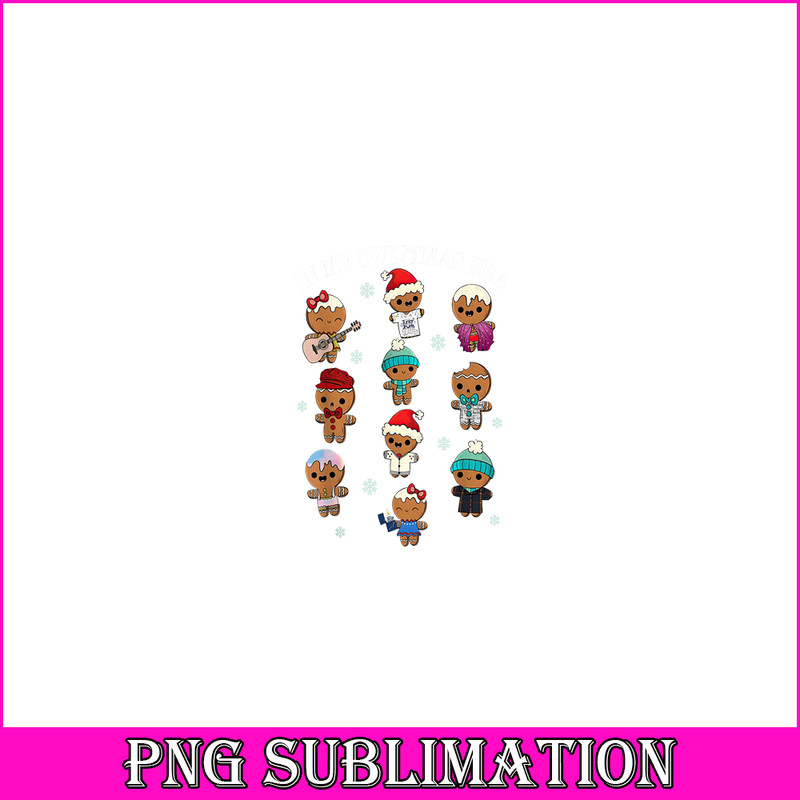 TLS13112312-In My Swiftmas Era PNG Funny Gingerbread PNG, Xmas Holiday PNG.png