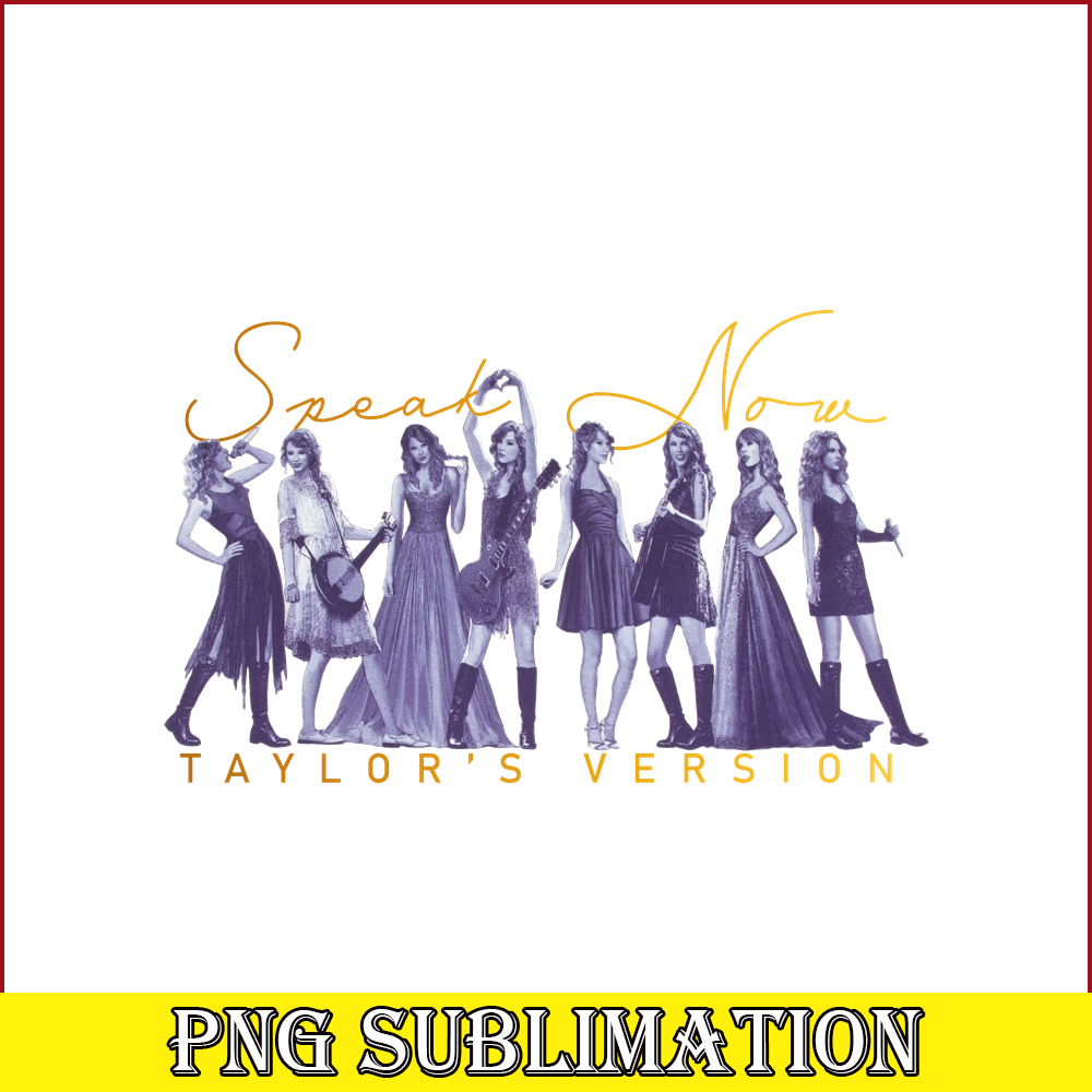 TLS13112345-Speak Now Songs PNG, Taylor Version PNG, Purple Albums PNG.png