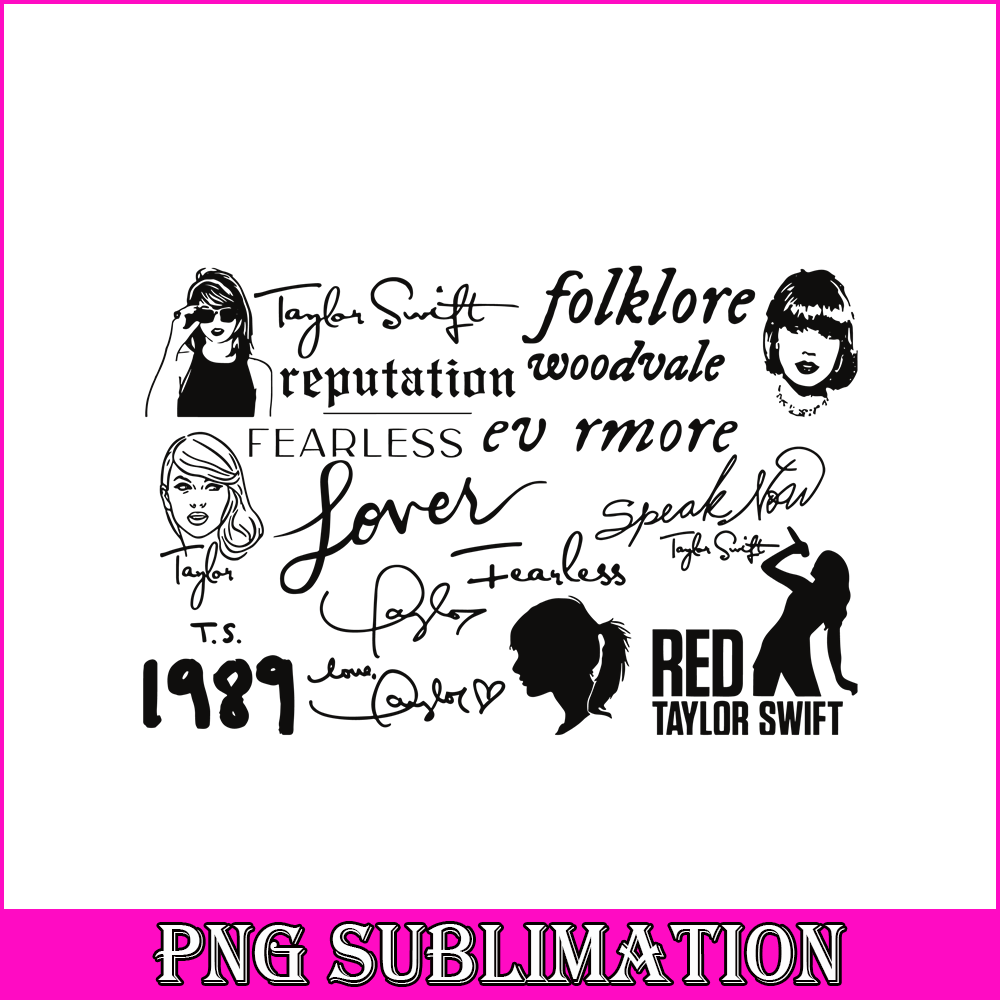 TLS13112352-Albums SVG PNG DXF PDF EPS, Taylor Swift SVG, Song Of Taylor SVG.png